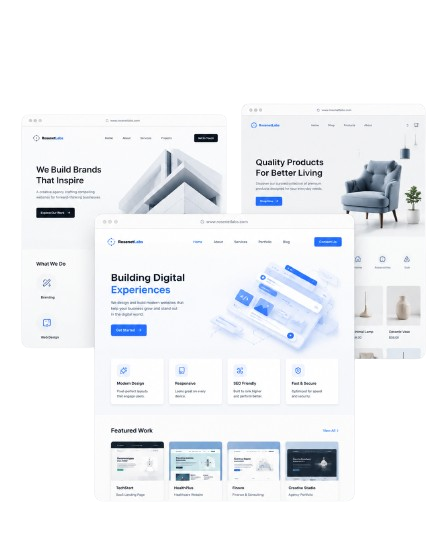RosenetLabs ready-made website templates