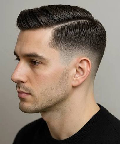 Classic taper haircut style reference