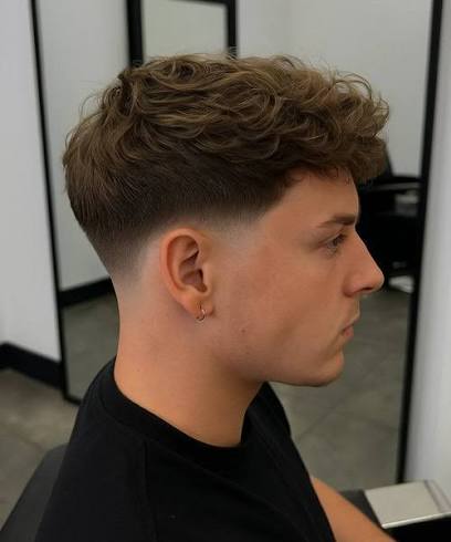 Textured crop haircut style reference