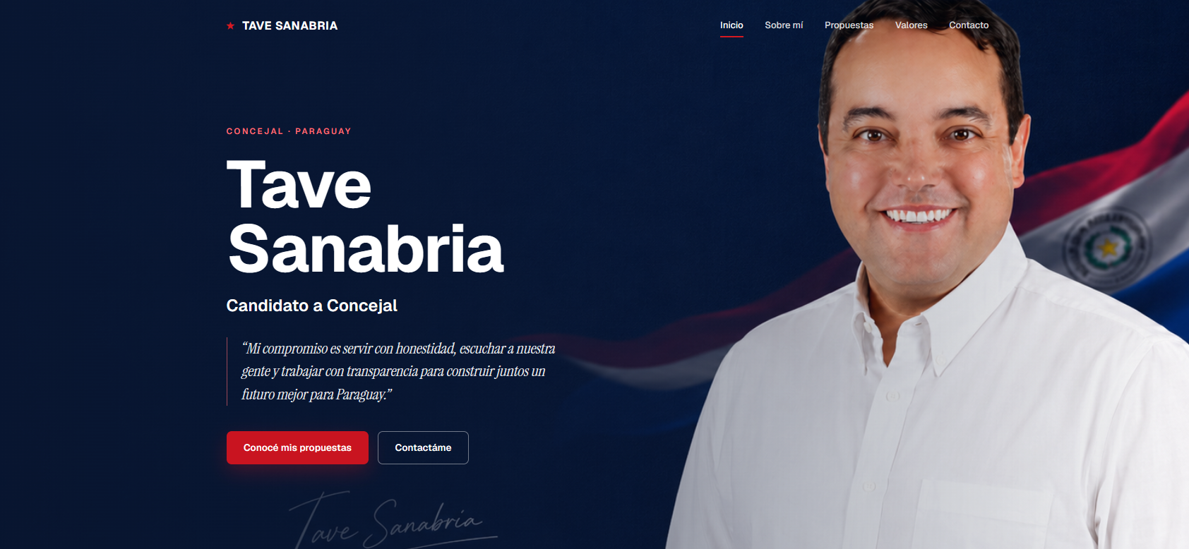 Personal Portfolio Website System preview