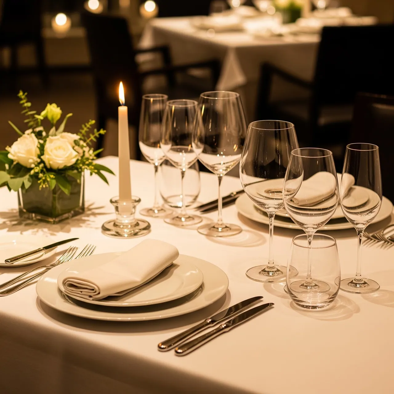 Elegant table setting